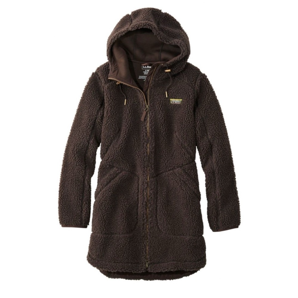 L.L. Bean Brown Hooded Jacket